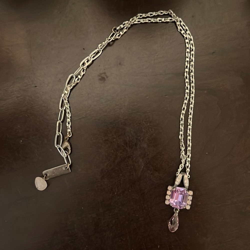 Mariana sterling silver necklace with pendant